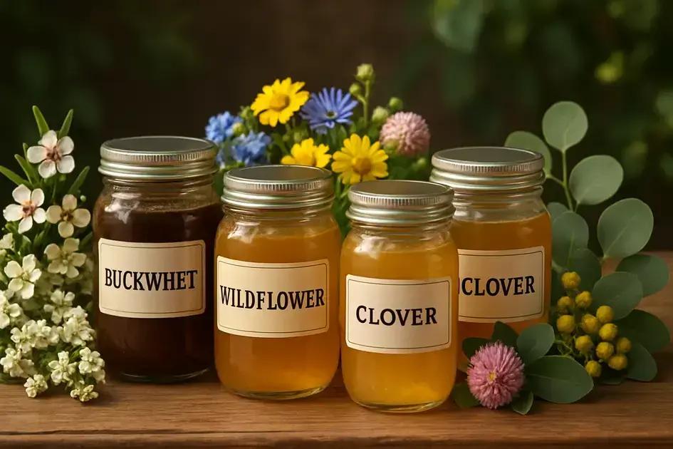 Different types of honey useful for treating coughs