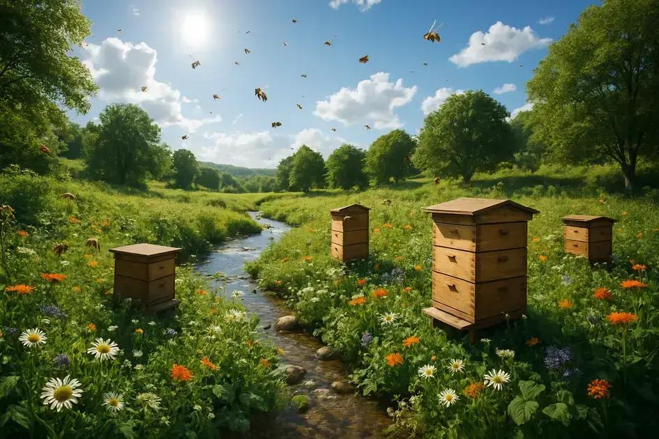 Environmental impact of organic honey farming