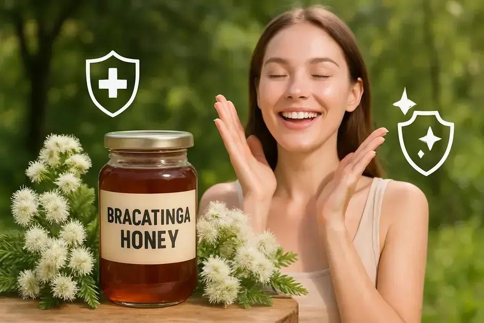 Health benefits unique to bracatinga honey